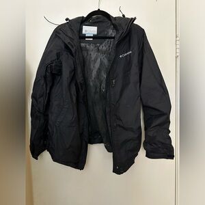 Columbia Double Zipper Rain Jacket